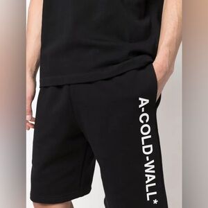 A-COLD-WALL  Men's Logo Sweat Shorts, Size Small